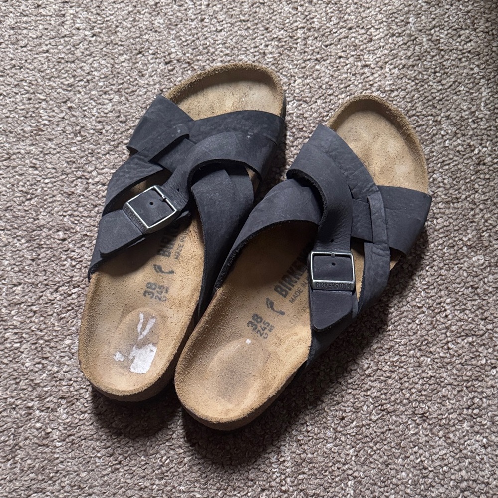 Birkenstock Black Flats